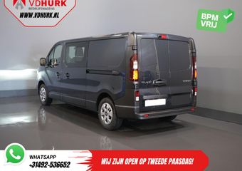 Renault TRAFIC 2.0 dCi 130 pk L2 BPM VRIJ! DC Dubbel Cabine LED/ 2xSchuifdeur/ Navi/ Carplay/ Camera/ PDC/ Cruise