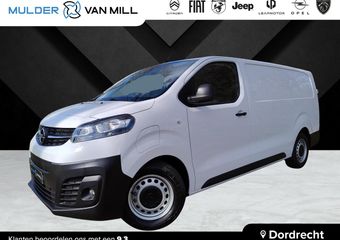 Opel VIVARO Vivaro-e L3 75 kWh 136pk | ACTIE op = op! | NAVI | Multimedia | Apple Carplay | Android Auto | Parkeersensoren achter | Bestuurdersstoel comfort | Bank voorpassagiers met opbergruimte| ECall pakket met geprogrammeerd voorverwarmen | Laadkabel | Reservewie