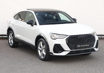 Audi Q3 Sportback 45 TFSI e Edition | Pano dak | Optiek zwart plus | Sonos | Elektrische voorstoelen met geheugen | Nieuwprijs ¤ 75.266,00