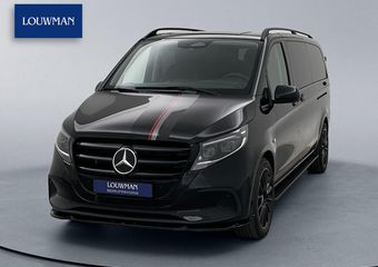 Mercedes-Benz VITO 119 CDI L3 DC *Edition* Leder/alcantara bekleding Dubbel cabine 19″inch AMG Black/Red-Pack Extra Lang Dubbele Schuifdeur Multibeam LED Trekhaak