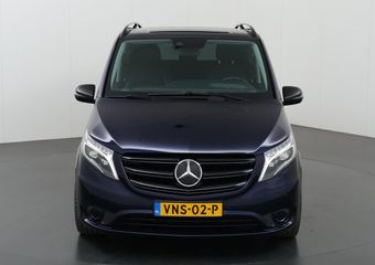 Mercedes-Benz VITO 114 CDI Aut. | L2 Lang | Lease-Edition | Cruise Control | Parkeercamera | Navigatiesysteem | Dubbele Cabine | Schuifdeur L+R | Leer/Alcantara | LM Velgen | Certified