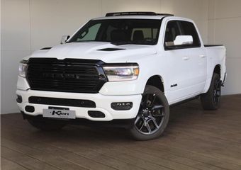 Dodge 1500 Ram 5.7 V8 4×4 Crew Cab Sport Night edition | Elektrisch Sidebars | Pano-Dak | Groot Navi | eTorque |