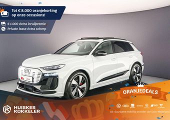 Audi e-tron Q6 S edition 100 kWh | Pano | B&O | Tech Pro | S-Stoelen | Luchtvering | Massage | Matrix | MMi Pro | 2de scherm | S Line