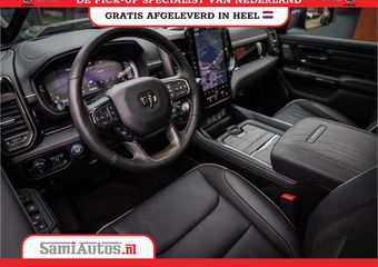 Dodge 1500 Ram LIMITED NIGHT HIGH OUTPUT H.O 540PK 706 Nm 2025 | XB9 | MASSAGE | BOM VOL | CREW CAB | DUBBELE CABINE | GRIJSKENTEKEN | DE MEEST LUXUEUZE en BEGEERDE Pick-up VOORRAAD NR 2338 – 5404