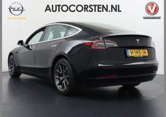 Tesla Model 3 RWD SR+ 60kWh 325PK FSD 3-Computer 18″ AutoPilot Leder PanoDak Adaptive-Cruise Lmv Camera’s Elektr.-Stuur+Stoelen+Spiegels+Geheugen+Easy-Entry+Verwarmde stoelen Park assistent PDC WIFI Lane-Assist Speed-Assist Navi LED Comfortstoelen ACC DAB Voorverwarmen