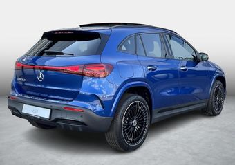 Mercedes-Benz EQA 250+ AMG LIMITED | Zwart Leder | Premium Pakket | Night Pakket | Winter Pakket | Rijassistentiepakket | Panoramadak | Elektrisch Verstelbare Stoelen + Memory | Burmester Surround Sound | 360° Camera | Head-up Display | Sierdelen Lindenhout Zwart