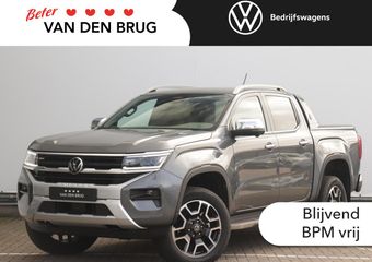 Volkswagen AMAROK 3.0 TDI V6 240pk 4Motion Aventura Plus Cabine | 360 Camera | Harman/Kardon | Sperdifferentieel | Dodehoekdetectie | Trekhaak | Leder | Navigatie |