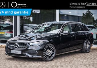 Mercedes-Benz C-KLASSE Estate 180 Luxury Line | Panoramaschuifdak | Getint glas | Elec verstelbare stoelen incl geheugen | Premium sfeerverlichting
