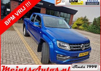 Volkswagen AMAROK 9x 3.0 TDI 4Motion V6 258Pk 5Persoons DC Dubbele Cabine XL E6 AVENTURA Grijs Kenteken op voorraad !!!