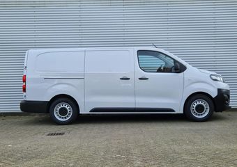 Citroen ë-Jumpy L3 75 kWh 136pk AUTOMAAT | ACTIE op = op! | 330 km WLTP | NAVI | Multimedia | Apple Carplay | Android Auto | Parkeersensoren achter | Bestuurdersstoel comfort | Bank voorpassagiers met opbergruimte| ECall pakket met geprogrammeerd voorverwarmen | Laadkabe