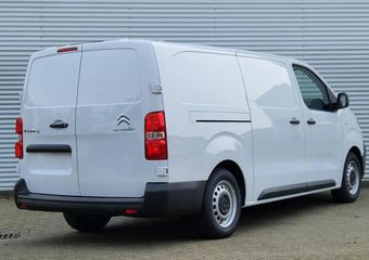 Citroen ë-Jumpy L3 75 kWh 136pk AUTOMAAT | ACTIE op = op! | 330 km WLTP | NAVI | Multimedia | Apple Carplay | Android Auto | Parkeersensoren achter | Bestuurdersstoel comfort | Bank voorpassagiers met opbergruimte| ECall pakket met geprogrammeerd voorverwarmen | Laadkabe