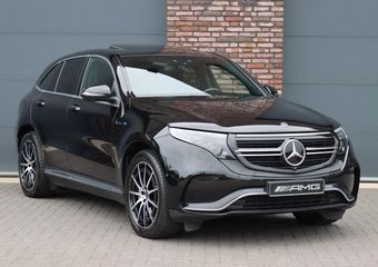 Mercedes-Benz EQC 400 4MATIC AMG Line Premium+ 80 kWh | ex BTW ¤ 34.000,- | Schuifdak | Distronic+ | Memory | Surround Camera | HUD | Leder | Trekhaak | Keyless Go | Augmented Reality | Rijassistentiepakket |