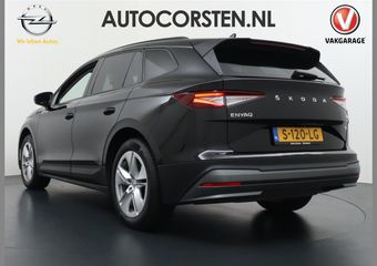 Skoda Enyaq iV 60 Business Edition Plus Apple Carplay Android Auto Navi Ecc Adaptieve Cruise Control Camera Keyless Led Pdc Dab Stoelverwarming Bluetooth Dodehoek detector Draadloze tel.lader Rijstrooksensor Regen-Lichtsensor Origineel Nederlandse 1e Eigenaar Auto nieuw