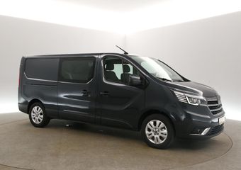 Renault TRAFIC 2.0 Blue dCi T29 L2H1 | BPM VRIJ | Dubbele Cabine | 5 Persoons | Airco Camera Cruise Carplay Trekhaak LED PDC 17″LMV