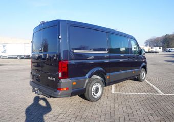 MAN TGE 3.140 | L3H2 | Aut | FACELIFT | Commander BOMVOL! | ACC | App-Connect | Camera | Stoel- en Stuurverwarming | Trekhaak | Dubbele cabine
