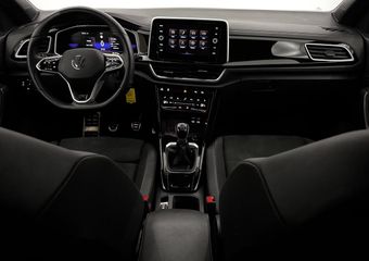 Volkswagen T-Roc 1.0 TSI R-Line Half leder, Camera, Apple carplay, Virtual desk, Cruise control adaptief, Massage stoelen