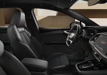 Audi Q4 e-tron 45 quattro S Edition 82 kWh panoramadak, adaptive cruise control, achteruitrijcamera, optiek pakket zwart plus, privacy glass, comfort pakket