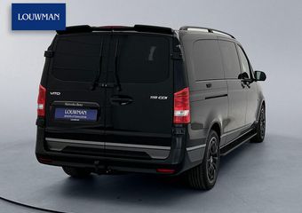 Mercedes-Benz VITO 119 CDI DC L3 *Edition* volledig Leder 19″inch AMG velgen Dubbele cabine Extra Lang Dubbele Schuifdeur Multibeam LED Trekhaak Achteruitrijcamera Betimmering