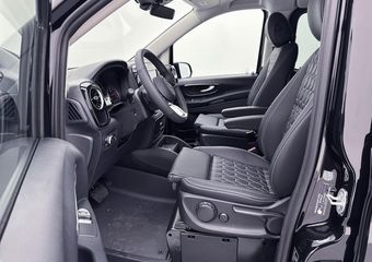 Mercedes-Benz VITO 119 CDI DC L3 *Edition* volledig Leder 19″inch AMG velgen Dubbele cabine Extra Lang Dubbele Schuifdeur Multibeam LED Trekhaak Achteruitrijcamera Betimmering
