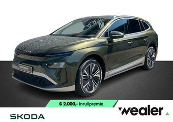 Skoda Enyaq iV 85 Selection 286 PK | Elektrische achterklep | 20″ Lichtmetalen velgen | Olibo Green |