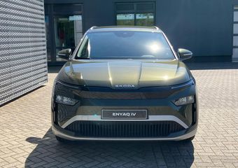 Skoda Enyaq iV 85 Selection 286 PK | Elektrische achterklep | 20″ Lichtmetalen velgen | Olibo Green |