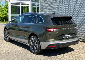 Skoda Enyaq iV 85 Selection 286 PK | Elektrische achterklep | 20″ Lichtmetalen velgen | Olibo Green |