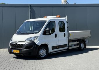 Citroen JUMPER 2.2 BlueHDi 141 PK EURO 6 / L4 MAXI / KIPPER / 7 PERS / DUBBELE CABINE / PICK UP / 2.5 TONS TREKHAAK / LED