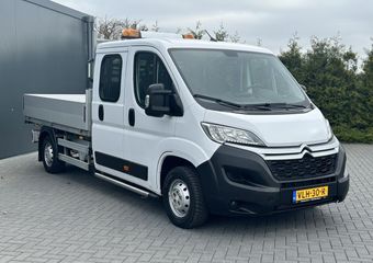 Citroen JUMPER 2.2 BlueHDi 141 PK EURO 6 / L4 MAXI / KIPPER / 7 PERS / DUBBELE CABINE / PICK UP / 2.5 TONS TREKHAAK / LED