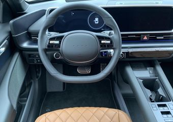Hyundai IONIQ 6 Connect 77 kWh | LEDER CUSTOM | 20 INCH VELGEN | KEYLESS | LONG RANGE |