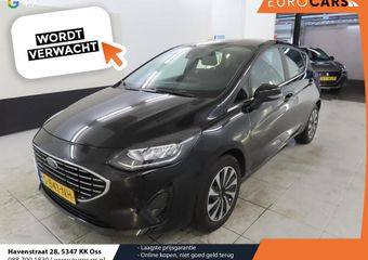Ford FIESTA 1.0 EcoBoost Hybrid Titanium Climate control Navigatie Cruise control LED Apple Carplay/ Android Auto Achteruitrij camera Parkeersensor voor
