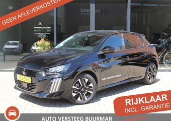 Peugeot 208 1.2 Hybrid 110PK e-DCS6 Allure Navigatie, 360 camera, Lichtmetalen velgen, Parkeerhulp voor & achter, Cruise Control