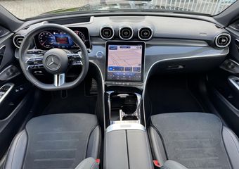 Mercedes-Benz C-KLASSE Estate 300 e AMG Line + , C43 optiek 313pk Head Up, Distronic, Pano/dak,
