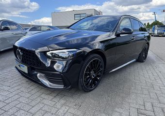 Mercedes-Benz C-KLASSE Estate 300 e AMG Line + , C43 optiek 313pk Head Up, Distronic, Pano/dak,