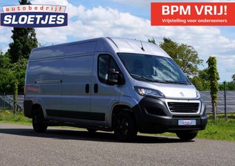 Peugeot BOXER 2.2 BlueHDi 140 L3H2 3.5t |Airco |Carplay |Cruise |Camera |Parkeersensoren |3500 KG |140 pk |Metallic |Android auto |Bluetooth |Elektrisch verstelbare ramen en spiegels