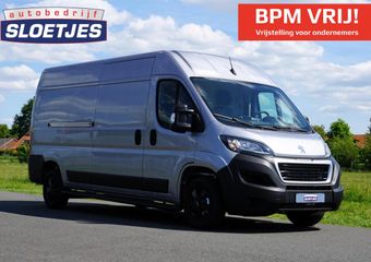 Peugeot BOXER 2.2 BlueHDi 140 L3H2 3.5t BPM voordeel |Nieuw |Airco |Carplay |Cruise |Camera |Parkeersensoren |3500 KG |140 pk |Metallic |Android auto |Bluetooth |Elektrisch verstelbare ramen en spiegels