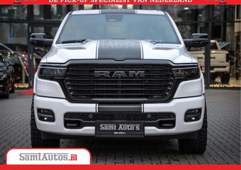 Dodge RAM PICKUP Laramie Night | Face Lift | 420Pk 636 Nn | Extra Groot Scherm + Passagiers Scherm | Comfortabele Dubbele Cabine met Royale 5 Zitplaatsen | Nu Leverbaar uit Voorraad | Voorraad Nr 2223 – 5047
