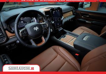 Dodge 1500 RAM LongHorn | 5.7 V8 Black Ops | Speciale Editie Bruin Leder | De Luxe van een Limited | Comfortabele Dubbele Cabine met Royale 5 Zitplaatsen | BPM vrij | Nu Leverbaar uit Voorraad | Voorraad Nr 2204 – 9644