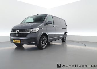 Volkswagen TRANSPORTER 2.0 TDI – 150pk DSG-Automaat | Dubb. Cabine | Digitaal Cockpit | Airco | Navi | Cruise | 2x Schuifdeur | Pure Grey | BPM Vrij!