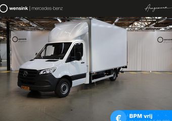 Mercedes-Benz SPRINTER 317 CDI Aut. | Bakwagen met DHollandia Laadklep | Zijdeur | NIEUW! | MBUX 10″ | LED | Groot Navigatie | Airco | Cruise Control | Lederen Stuurwiel | Carplay / Android Auto