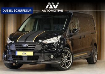 Ford TRANSIT CONNECT 1.5 EcoBlue L2 Sport 120 PK | 8-Traps Automaat | L+R Schuifdeur | Navigatie | Camera | CarPlay | Keyless Go | Climate control | Stoelverwarming | Trekhaak | Lederen bekleding | DAB | Dealer onderhouden