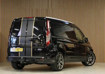 Ford TRANSIT CONNECT 1.5 EcoBlue L2 Sport 120 PK | 8-Traps Automaat | L+R Schuifdeur | Navigatie | Camera | CarPlay | Keyless Go | Climate control | Stoelverwarming | Trekhaak | Lederen bekleding | DAB | Dealer onderhouden