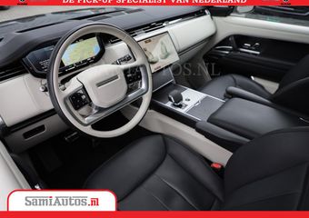 Land Rover RANGE ROVER P550e | NIGHT | GARANTIE TOT 14-03-2029 | HEAD-UP | ACHTERAS BESTURING | SOFT CLOSE | PHEV | 23 INCH VELGEN | PANORAMADAK | STUURVERWARMING | STOEL KOELING | Fabrieksgarantie tot 14-03-2029 – Geniet van gemoedsrust met uitgebreide dekking tot deze datum.
